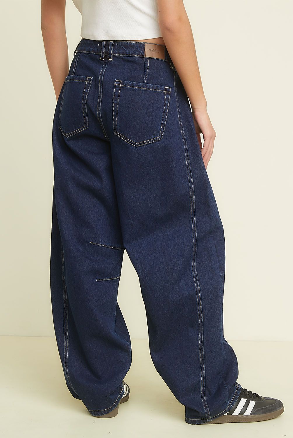 SYBILLA - Jeans Tiro Bajo Mujer Sybilla