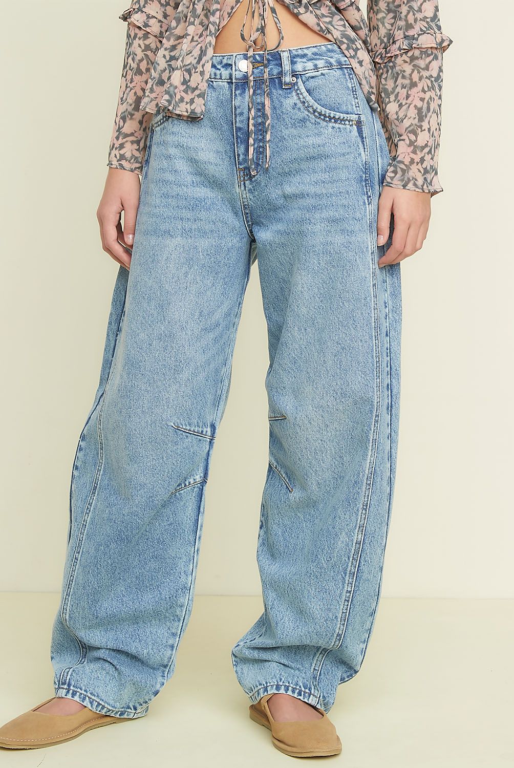 SYBILLA - Jeans Tiro Bajo Mujer Sybilla