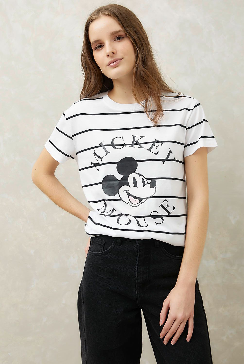 SYBILLA - Polera Manga Corta Algodón Mujer Sybilla