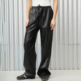 AMERICANINO - Pantalón Baggy Tiro Medio Mujer