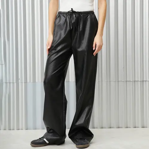 AMERICANINO - Pantalón Baggy Tiro Medio Mujer