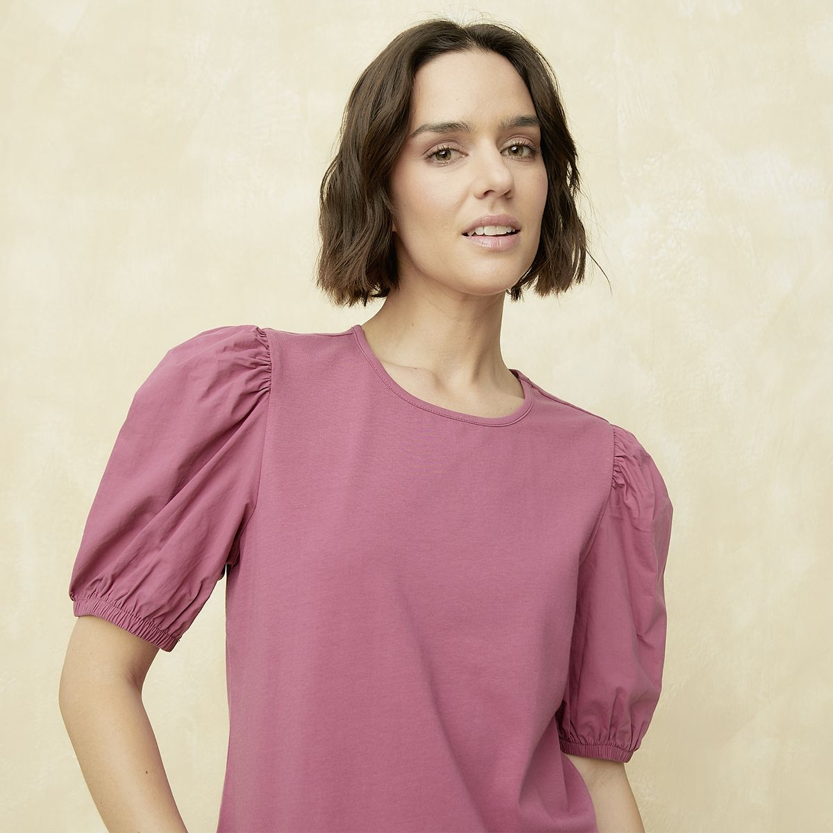 UNIVERSITY CLUB - Polera Manga Corta Algodón Mujer University Club