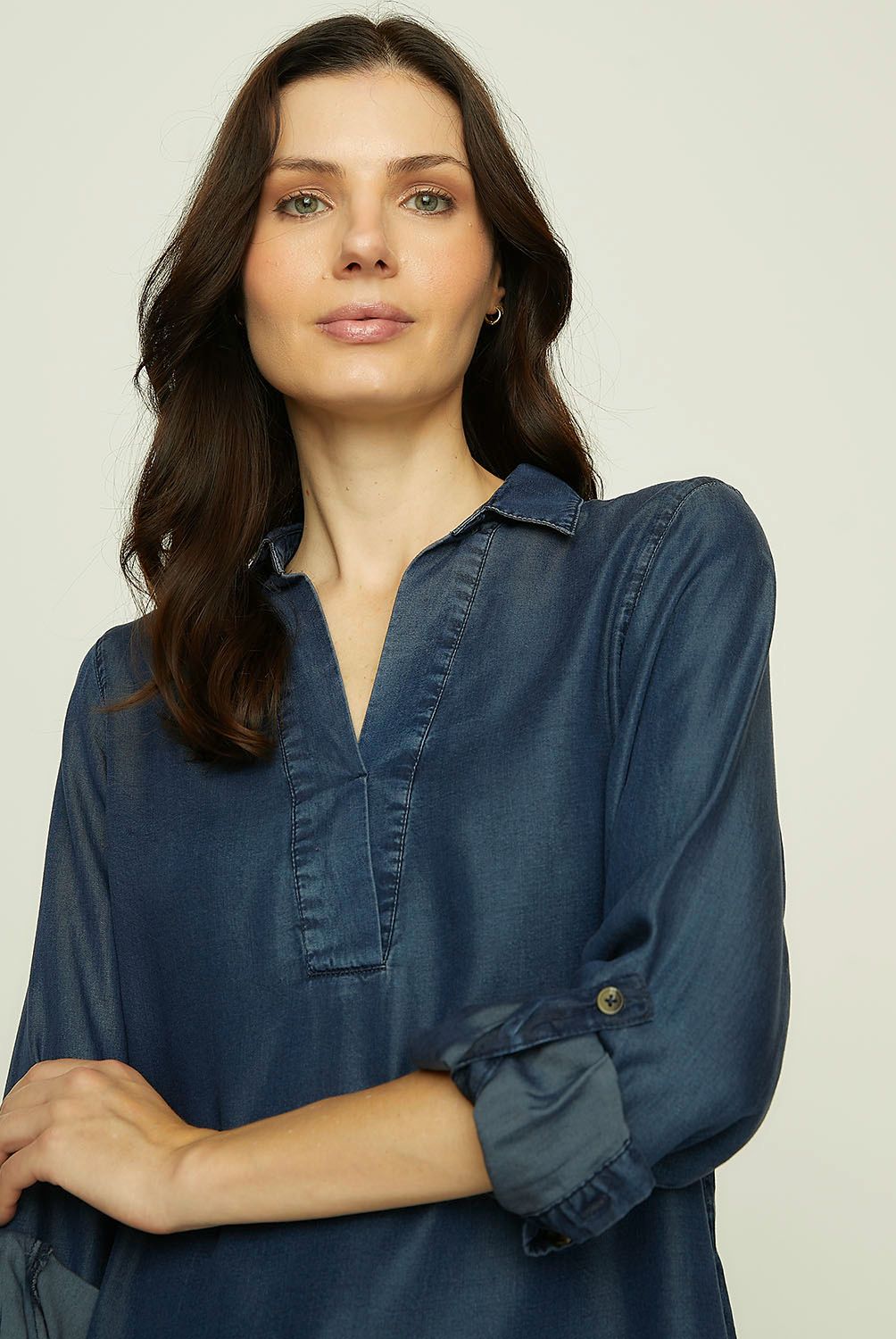 APOLOGY - Polera Manga Larga Tencel Mujer Apology