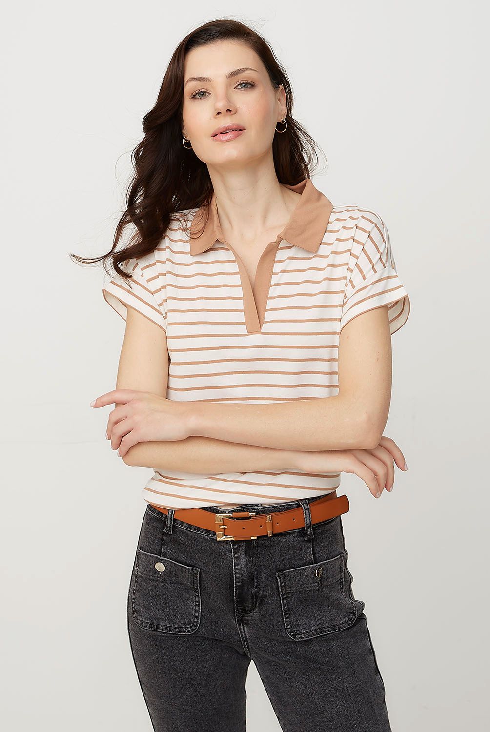APOLOGY - Polera Manga Corta Mujer Apology