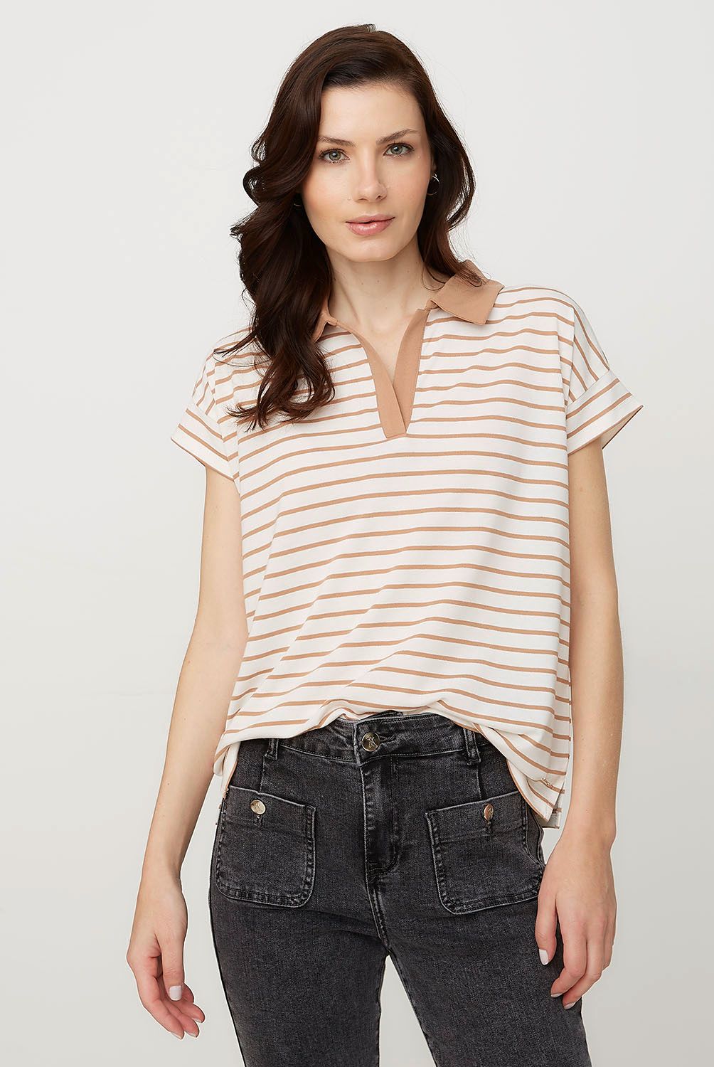 APOLOGY - Polera Manga Corta Mujer Apology