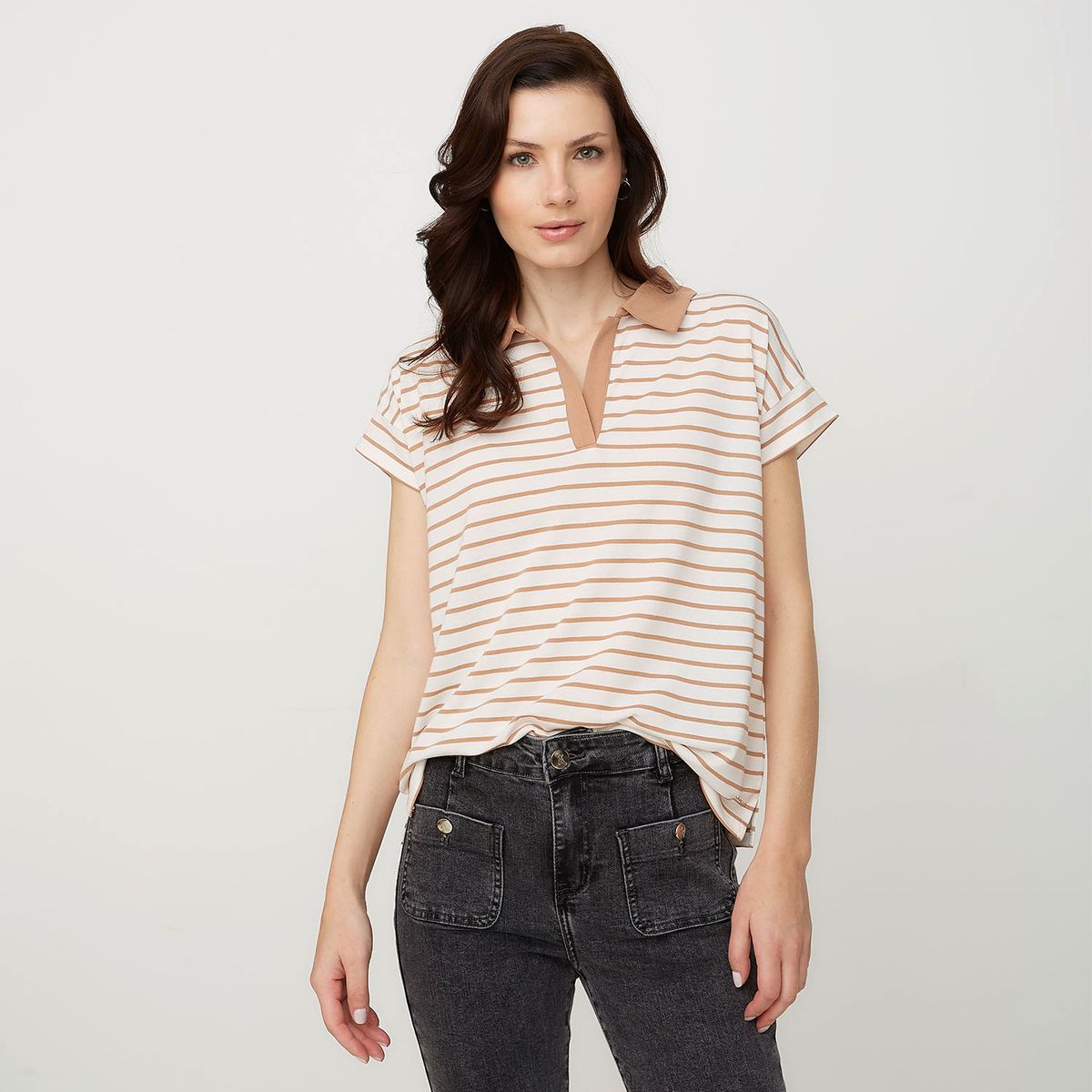 APOLOGY - Polera Manga Corta Mujer Apology