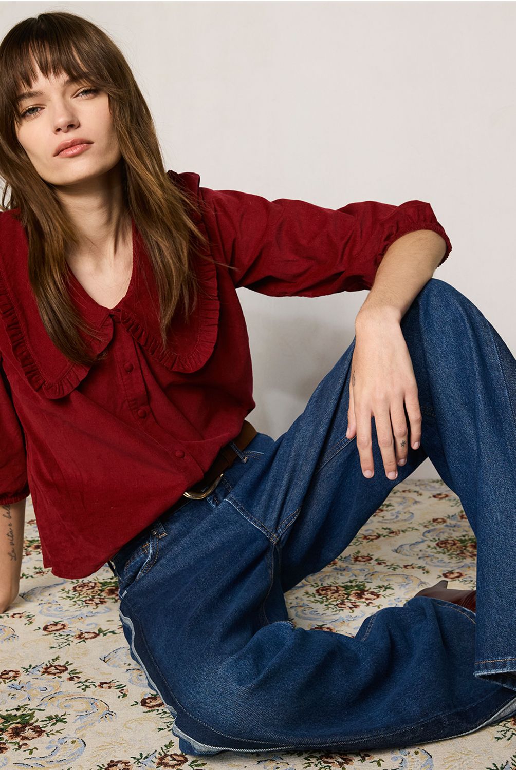 BASEMENT - Blusa Algodón Mujer Basement