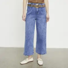 APOLOGY - Jeans Wide Leg Tiro Alto Mujer