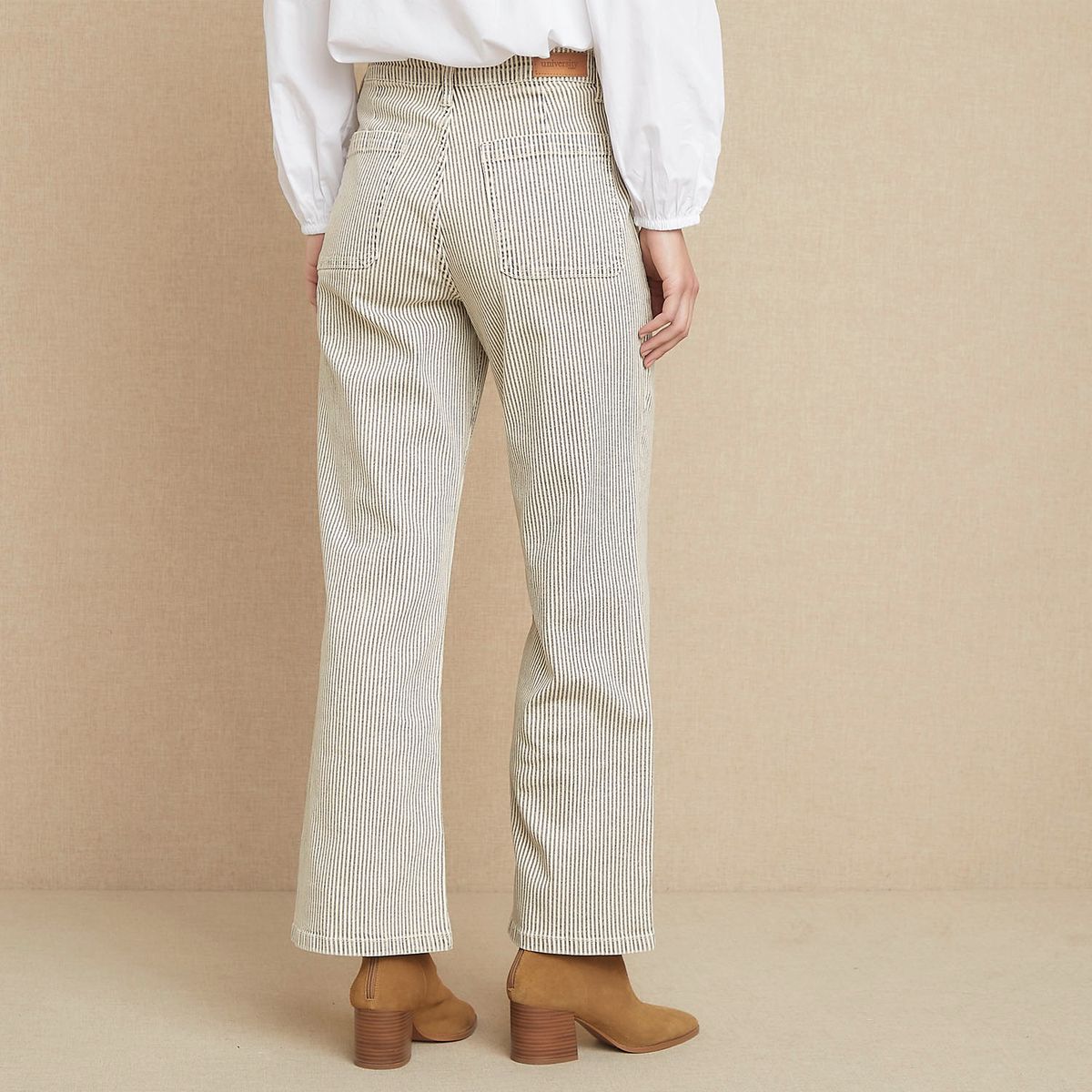 UNIVERSITY CLUB - Jeans Wide Leg Tiro Medio Mujer University Club
