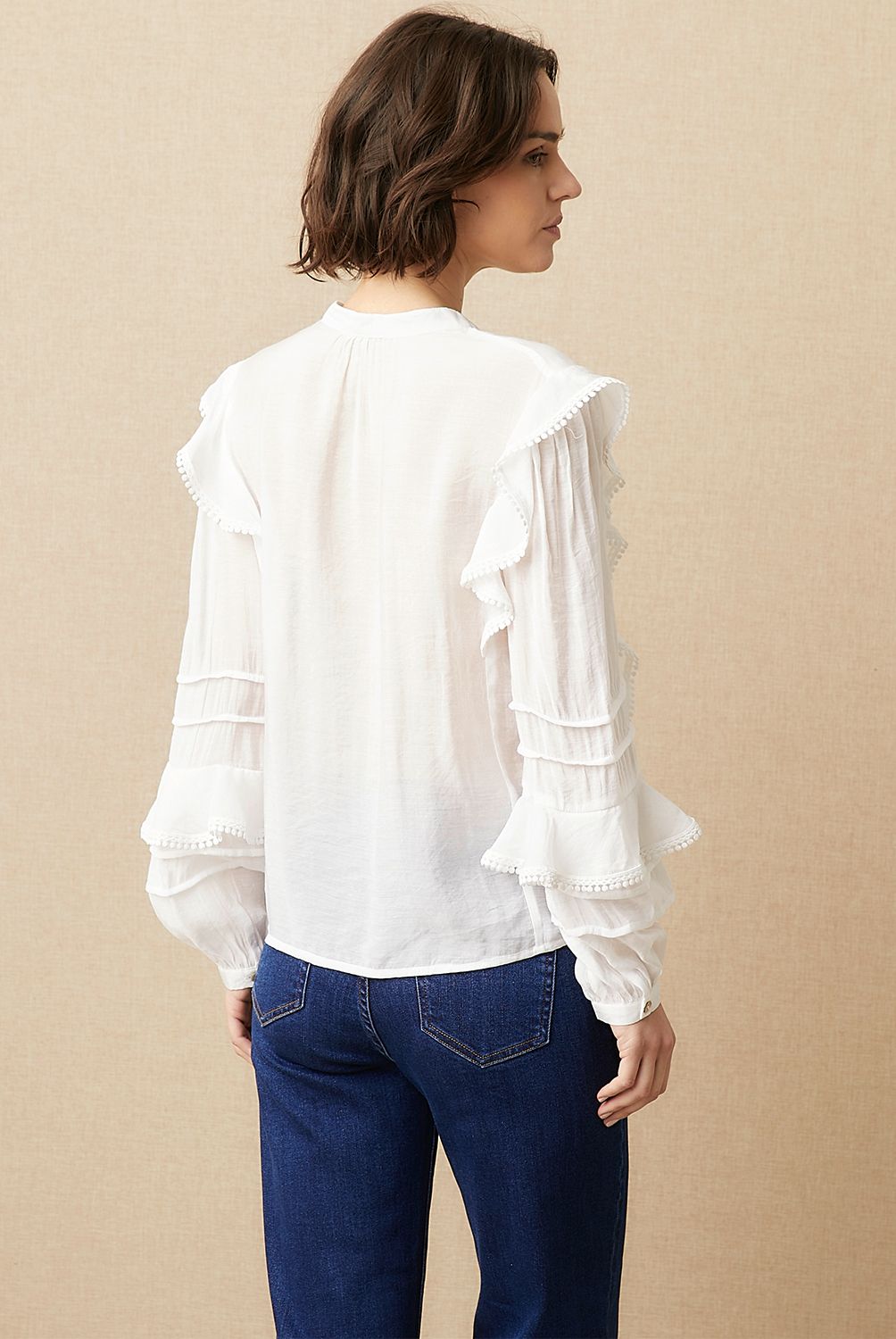 UNIVERSITY CLUB - Blusa Manga Larga Lyocell Mujer University Club