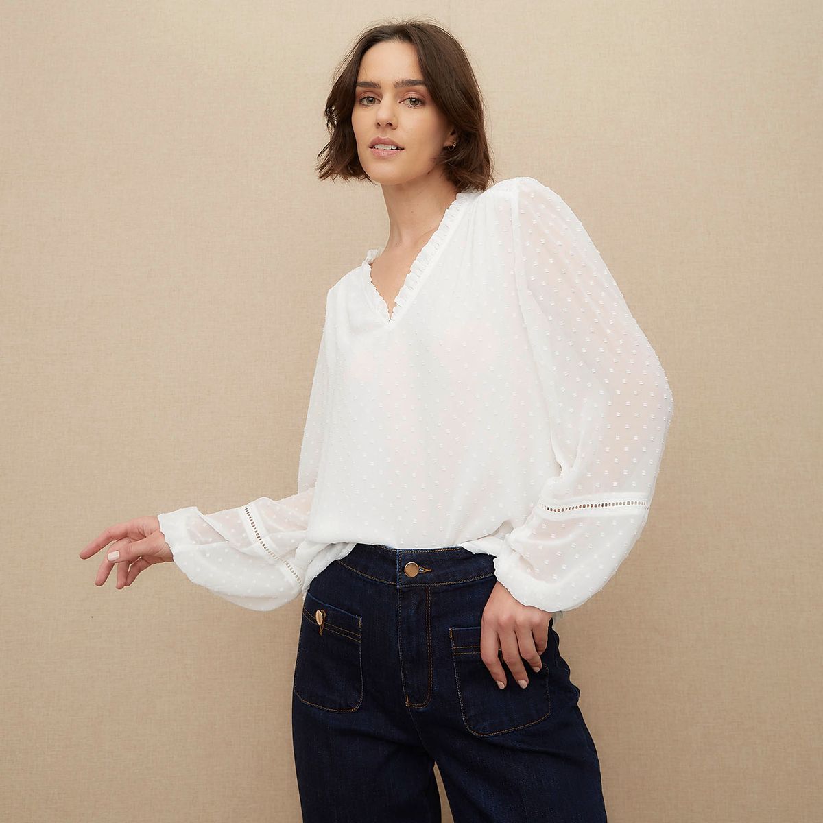 UNIVERSITY CLUB - Blusa Manga Larga Mujer University Club