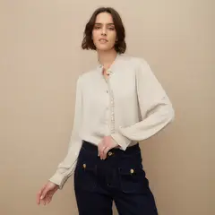 UNIVERSITY CLUB - Blusa Manga Larga Mujer