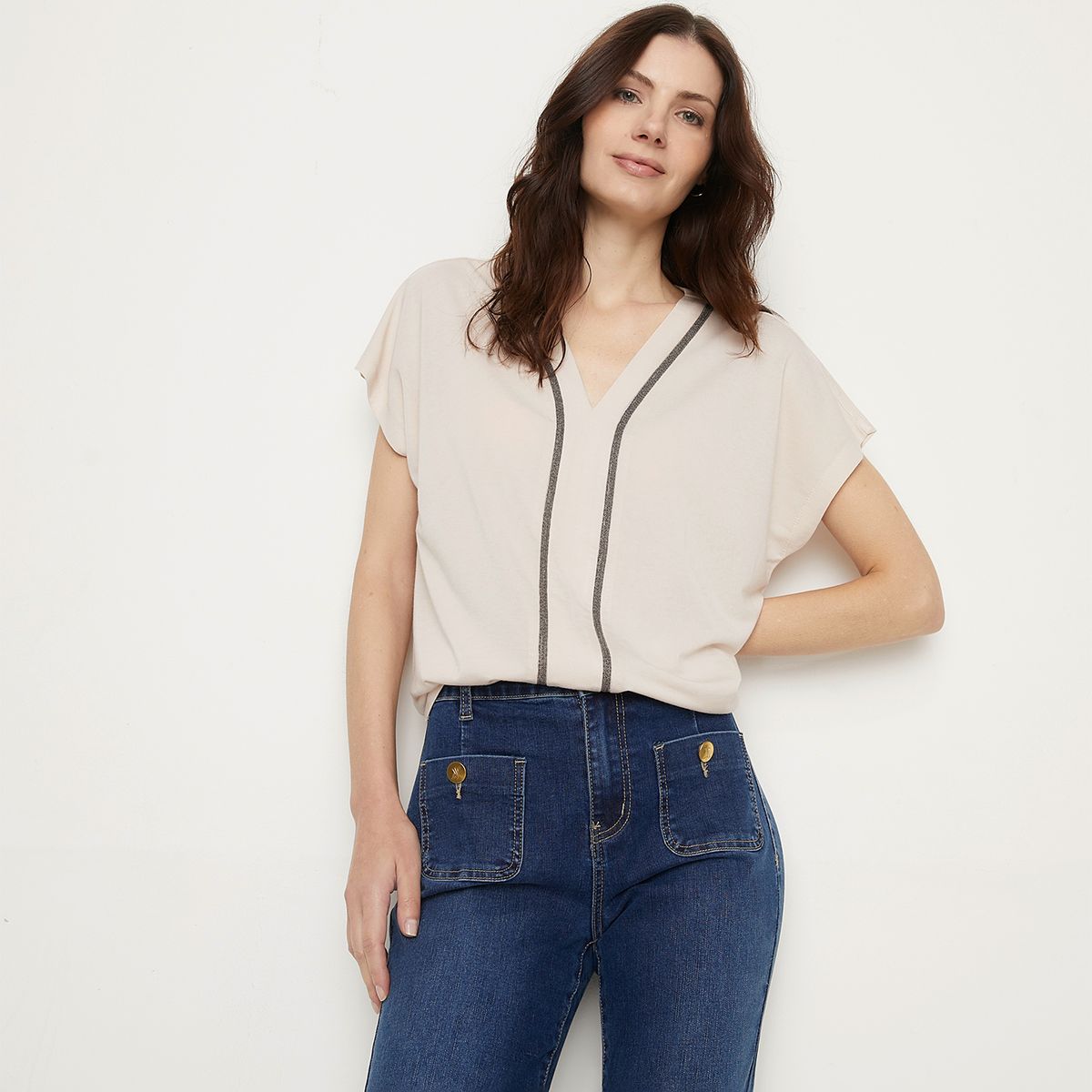 APOLOGY - Polera Manga Corta Mujer Apology