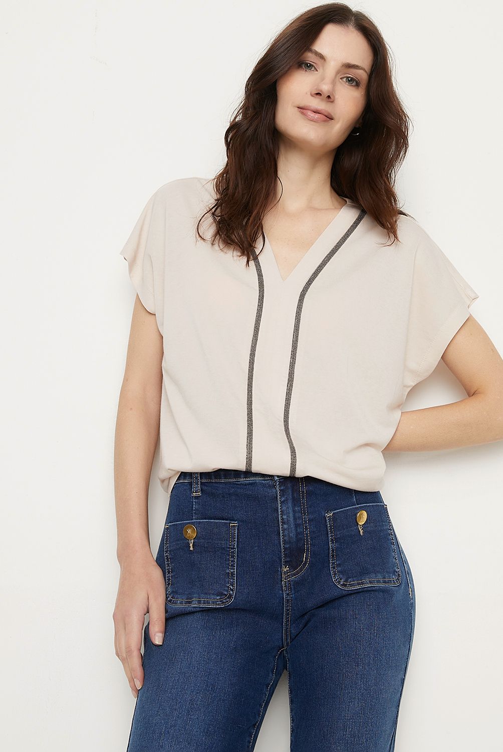 APOLOGY - Polera Manga Corta Mujer Apology