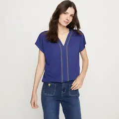 APOLOGY - Polera Manga Corta Mujer