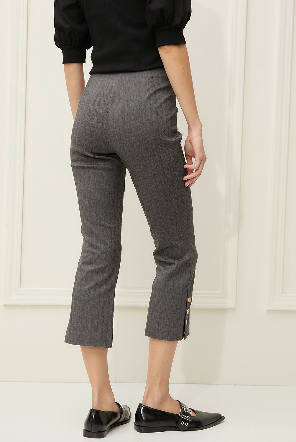 BASEMENT - Pantalón Boot Cut Mujer Basement
