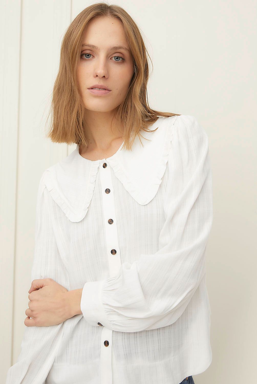 BASEMENT - Blusa Manga Larga Mujer Basement
