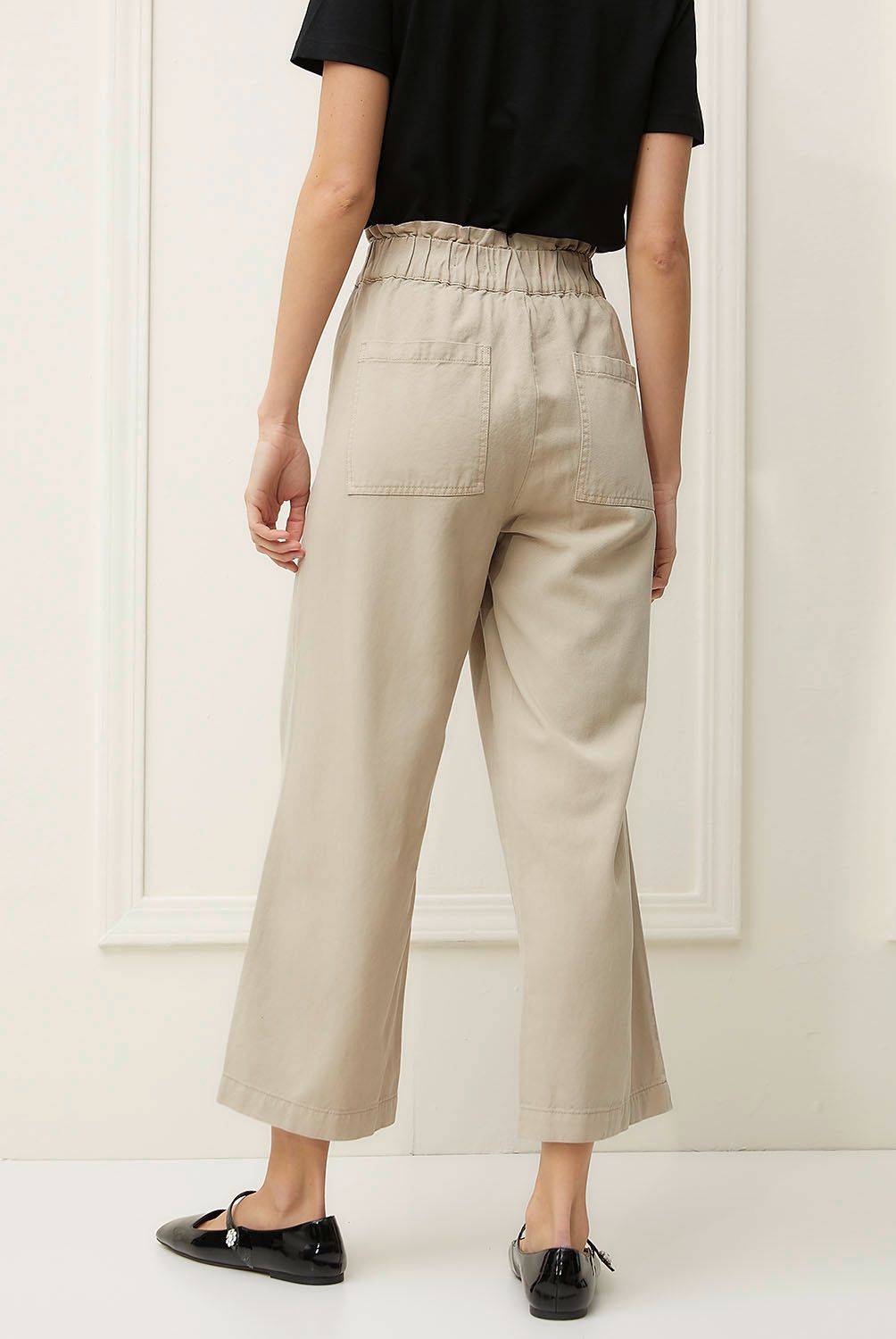 BASEMENT - Jeans Culotte Tiro Medio Mujer Basement