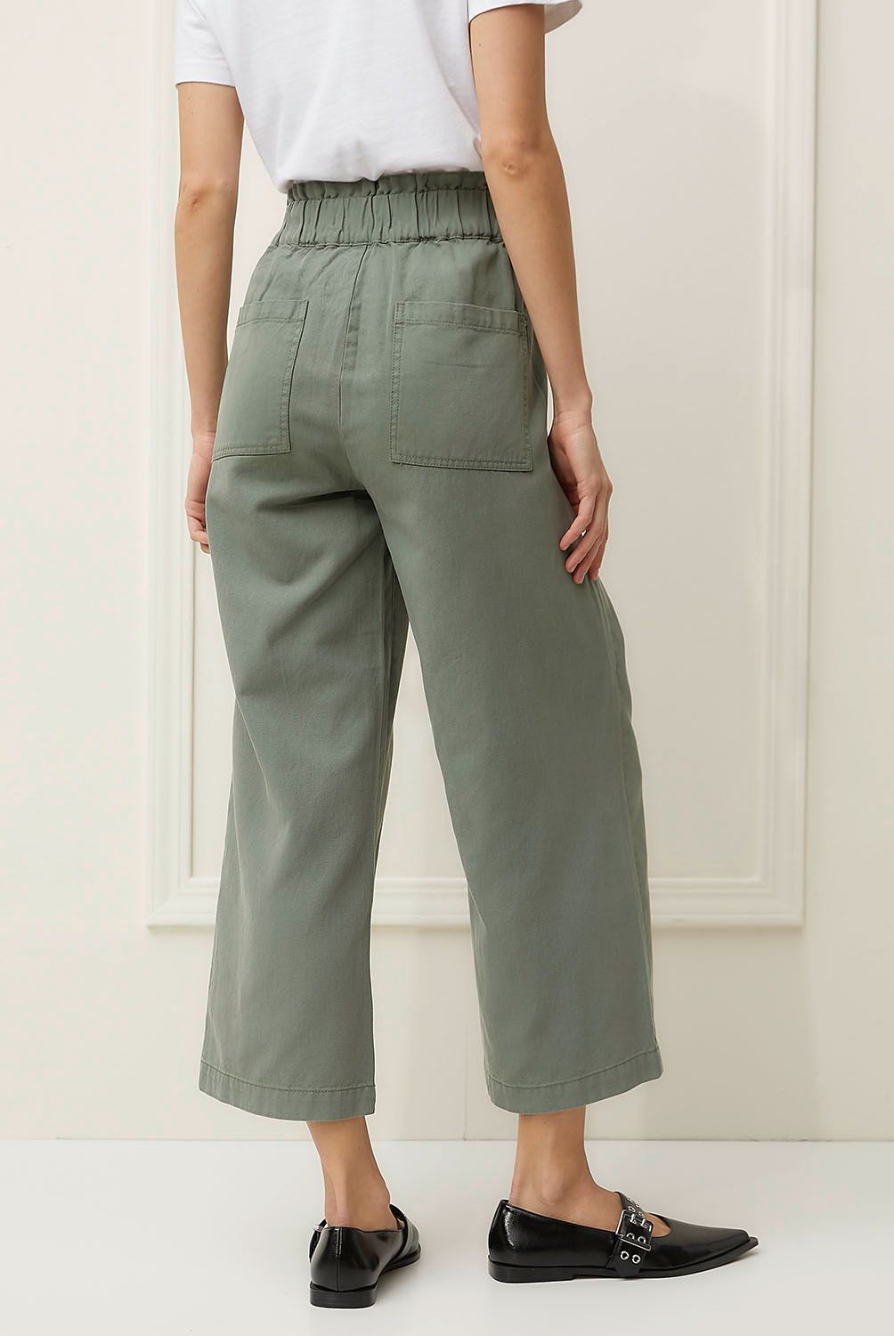 BASEMENT - Jeans Culotte Tiro Medio Mujer Basement
