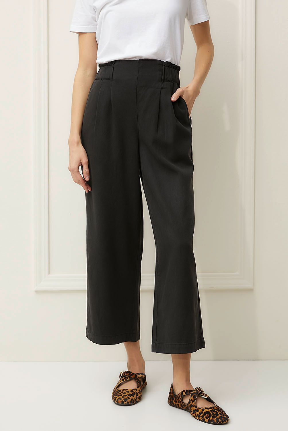 BASEMENT - Jeans Culotte Tiro Medio Mujer Basement