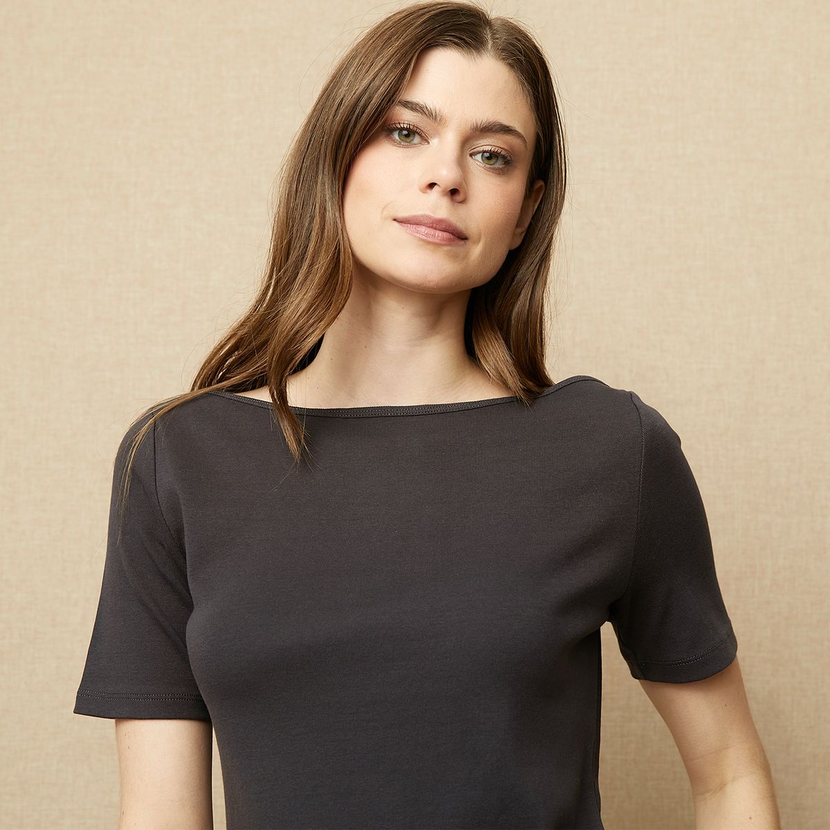 UNIVERSITY CLUB - Polera Manga Corta Algodón Mujer University Club