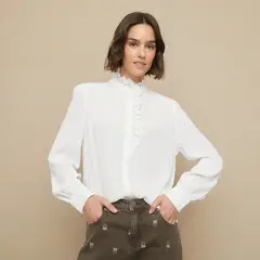 UNIVERSITY CLUB - Blusa Manga Larga Mujer