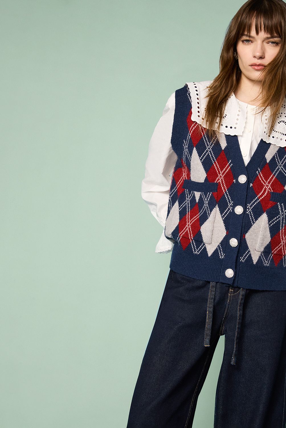 BASEMENT - Cardigan Mujer Basement