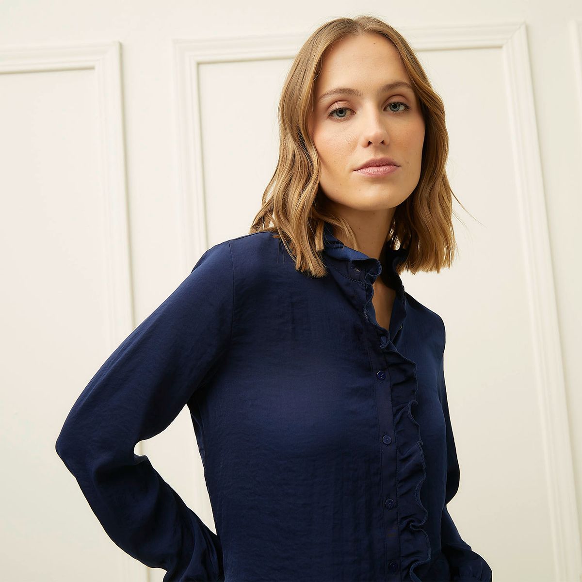 BASEMENT - Blusa Manga Larga  Mujer Basement