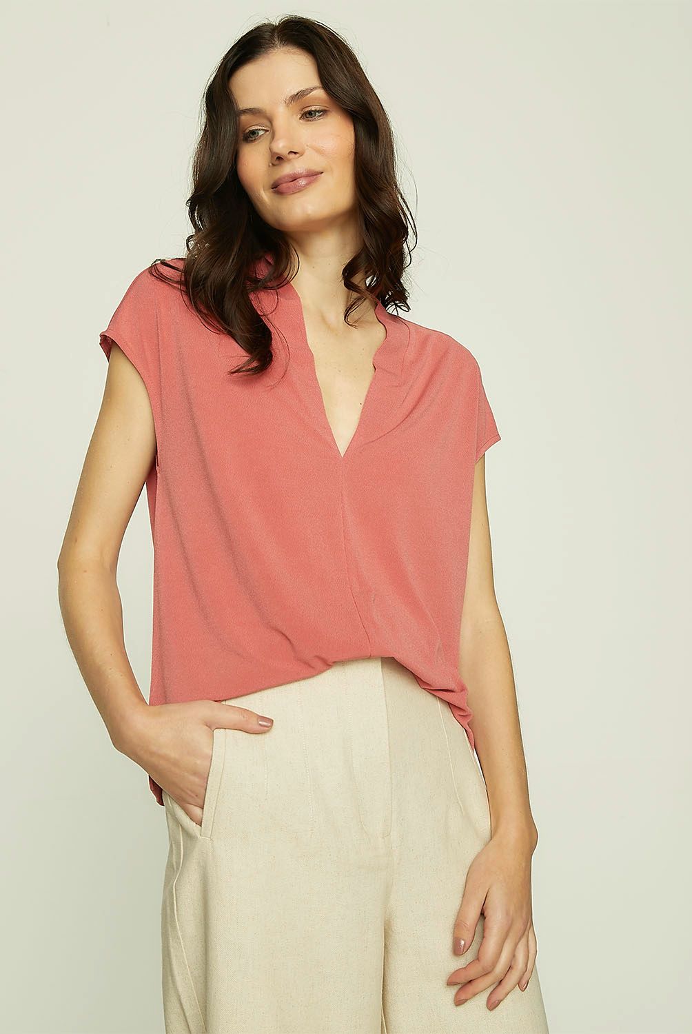 APOLOGY - Blusa Manga Corta Mujer Apology