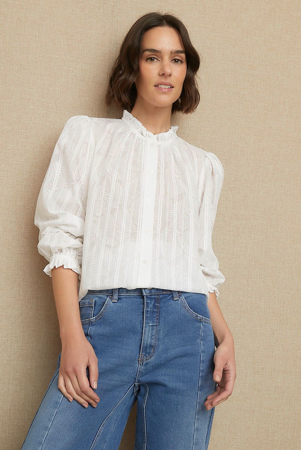 UNIVERSITY CLUB - Blusa Manga Larga Mujer University Club