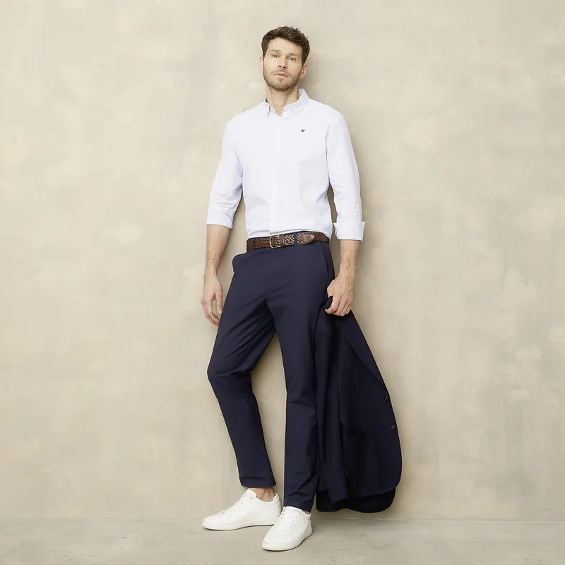 WOLF&HANK - Pantalón Chino Slim Hombre Wolf&Hank