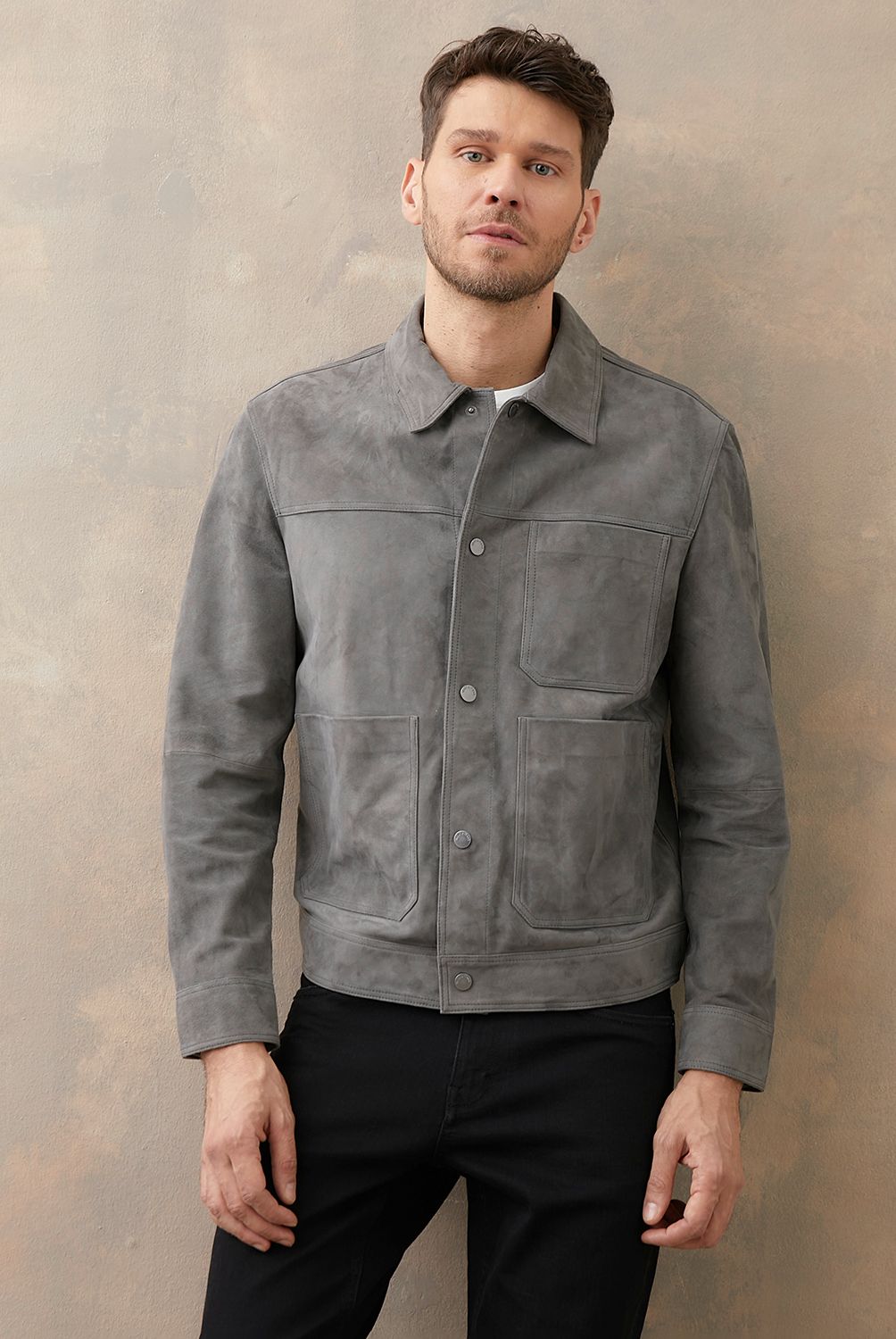 WOLF&HANK - Chaqueta Casual Hombre Wolf&Hank
