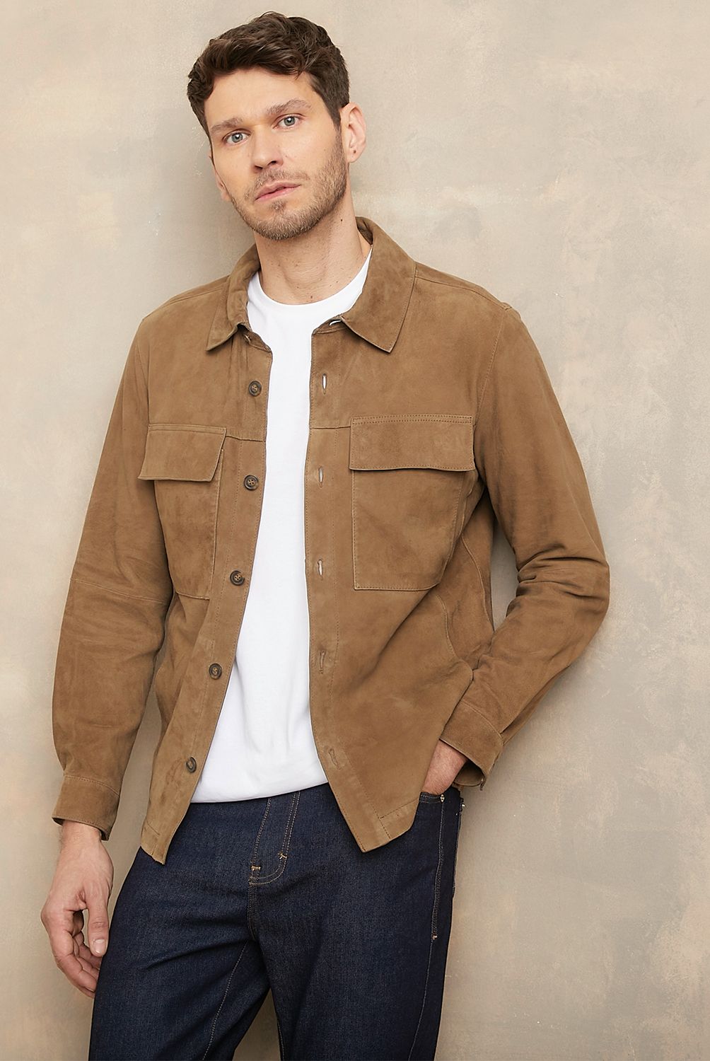 WOLF&HANK - Chaqueta De Cuero Hombre Wolf&Hank