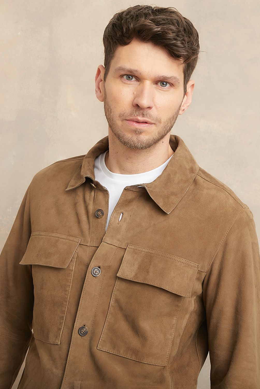 WOLF&HANK - Chaqueta De Cuero Hombre Wolf&Hank