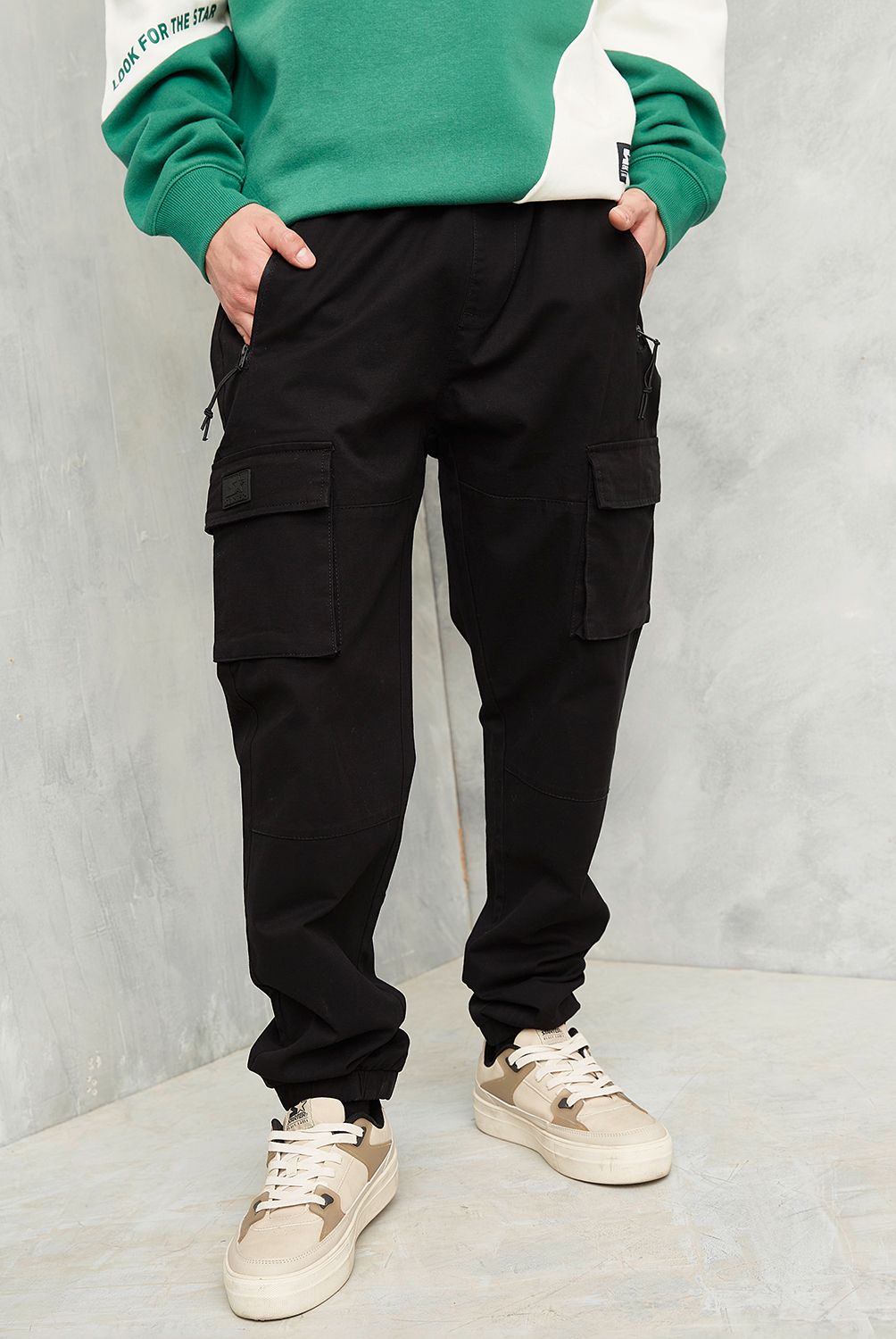 STARTER - Pantalón Cargo Fit Hombre Starter