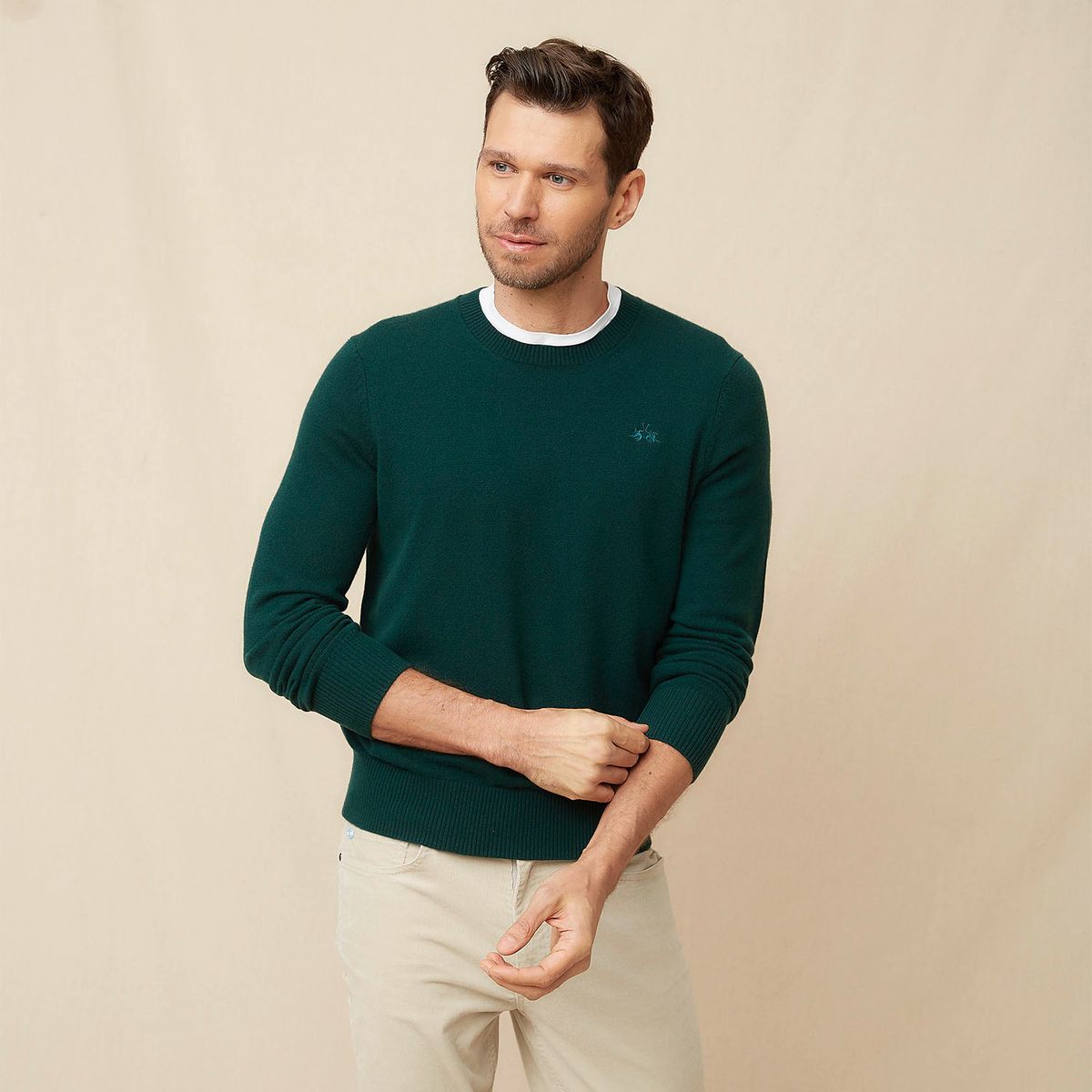 LA MARTINA - Sweater Manga Larga Cachemira Hombre La Martina