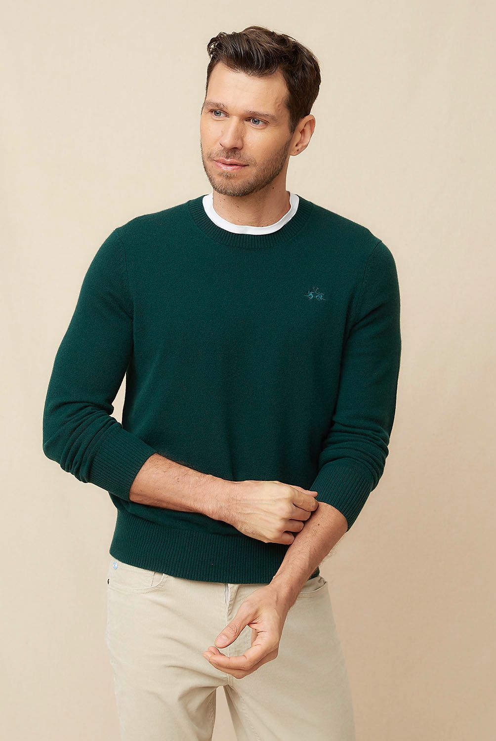 LA MARTINA - Sweater Manga Larga Cachemira Hombre La Martina