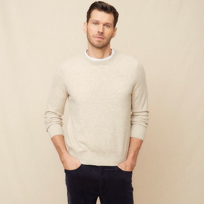 LA MARTINA - Sweater Manga Larga Cachemira Hombre La Martina