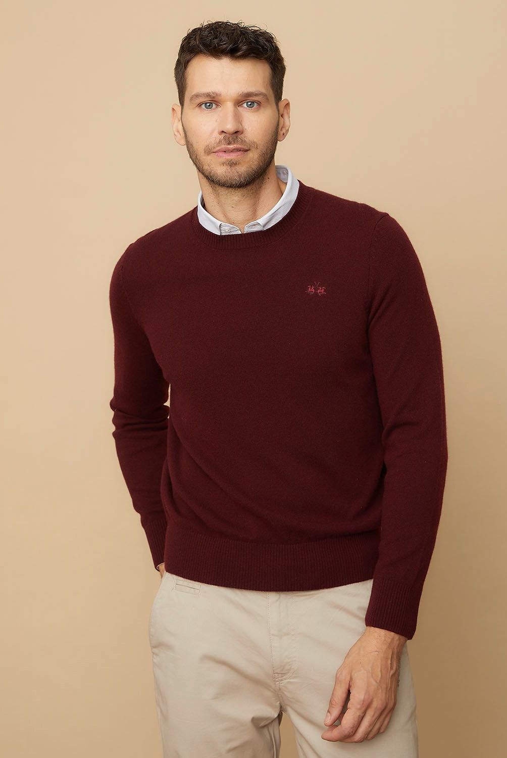 LA MARTINA - Sweater Manga Larga Cachemira Hombre La Martina