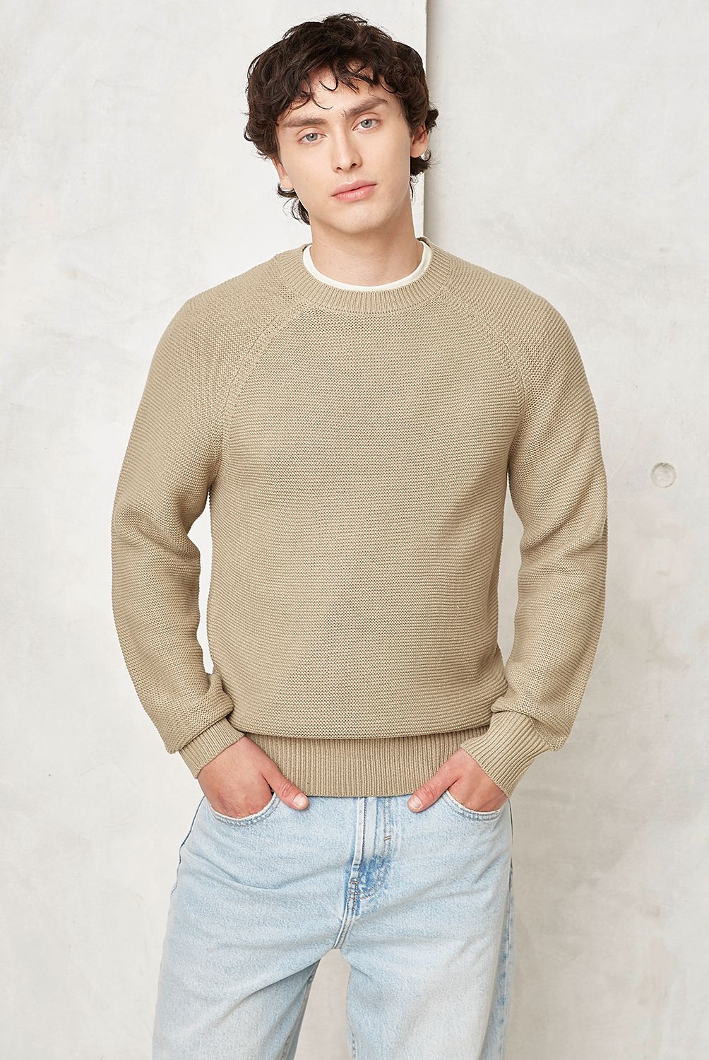 BEARCLIFF - Sweater Manga Larga Hombre Bearcliff