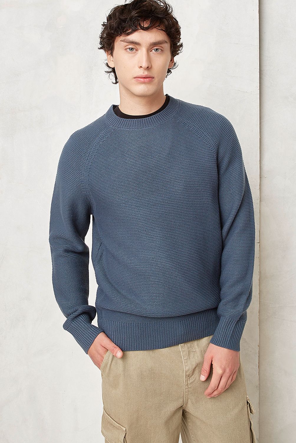 BEARCLIFF - Sweater Manga Larga Hombre Bearcliff