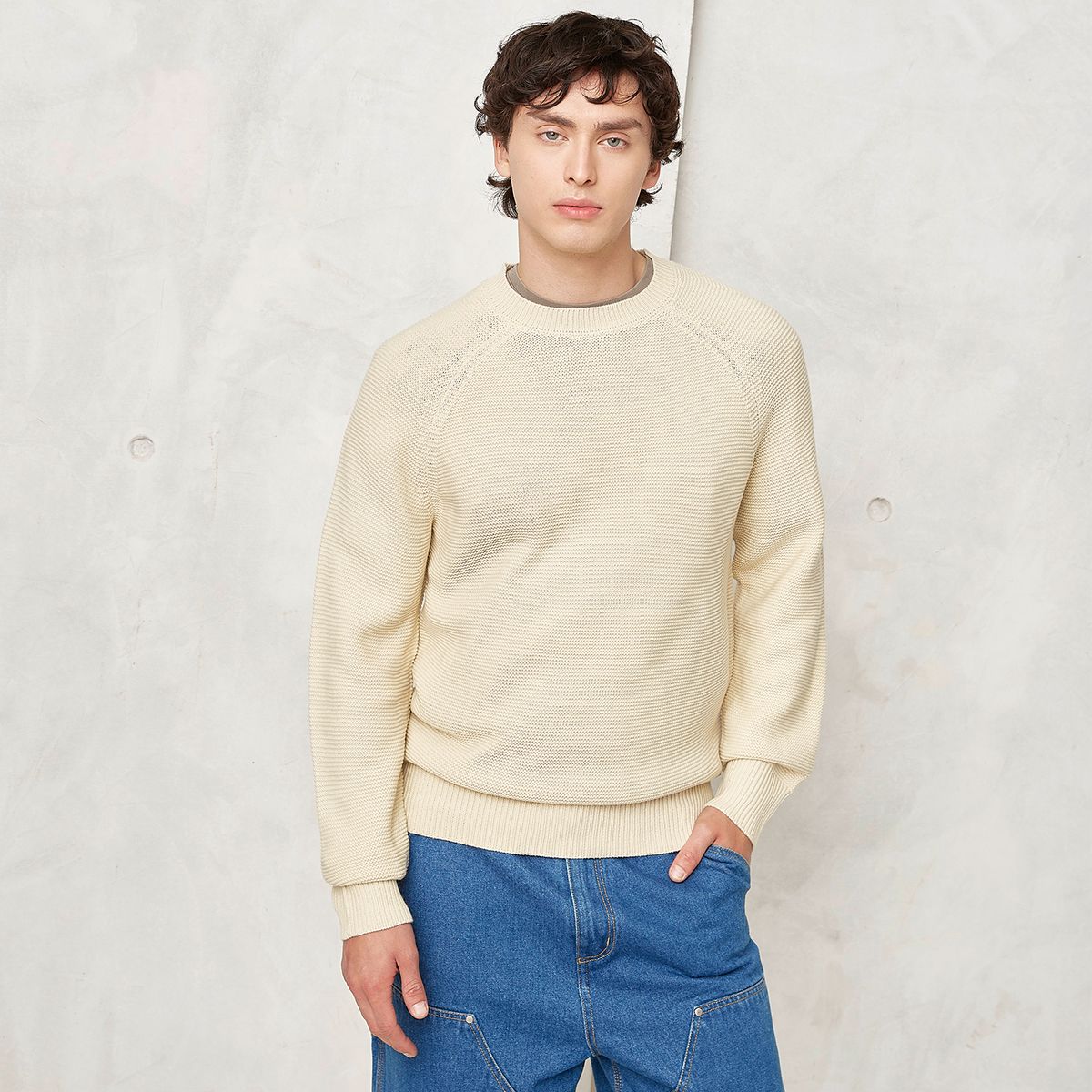 BEARCLIFF - Sweater Manga Larga Hombre Bearcliff