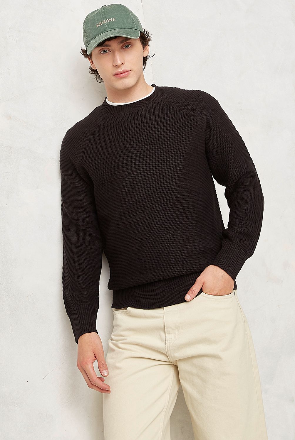 BEARCLIFF - Sweater Manga Larga Hombre Bearcliff