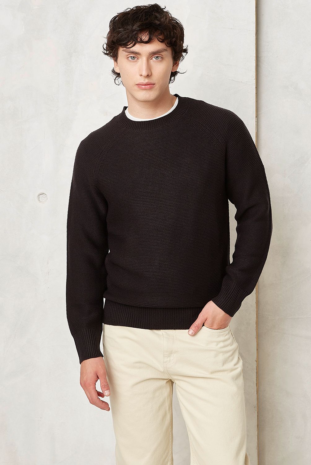 BEARCLIFF - Sweater Manga Larga Hombre Bearcliff