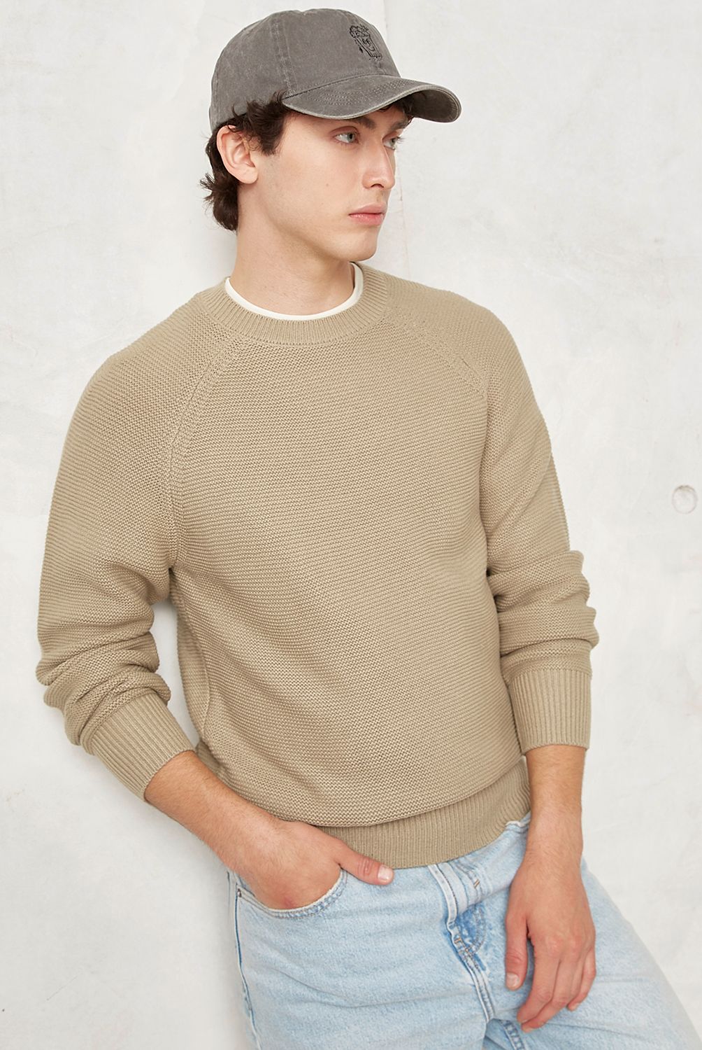 BEARCLIFF - Sweater Manga Larga Hombre Bearcliff