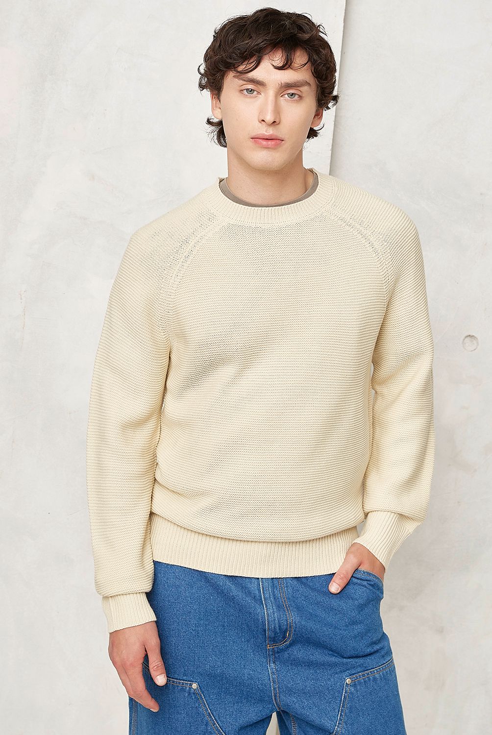BEARCLIFF - Sweater Manga Larga Hombre Bearcliff
