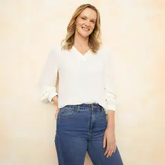 S COCCI - Blusa Manga Larga Mujer