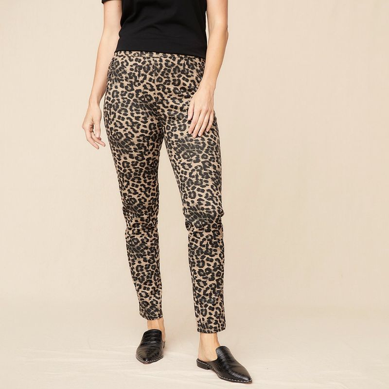 S COCCI - Calza Botones Tiro Alto Mujer S.Cocci