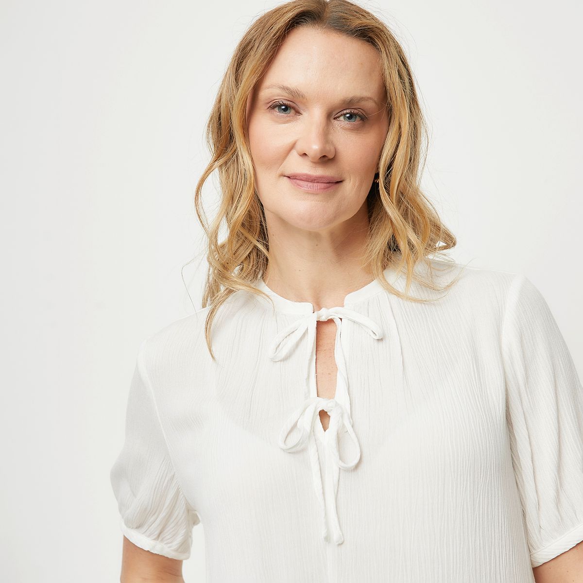 NEWPORT - Blusa Manga Corta Mujer Newport