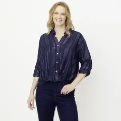 NEWPORT - Blusa Manga Larga Mujer